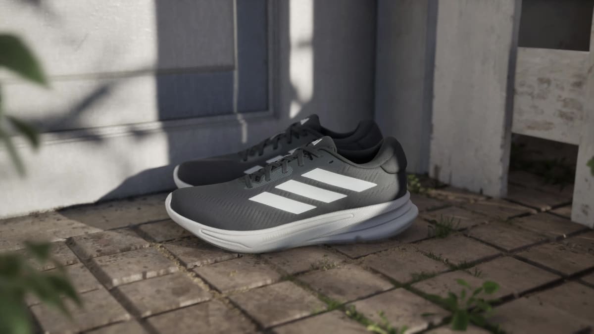 adidas Men's Supernova Ease Shoes - Core Black / Cloud White / Charcoal