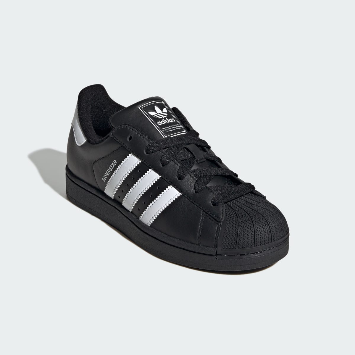 adidas Women's Superstar II Shoes - Core Black / Cloud White / Core Black