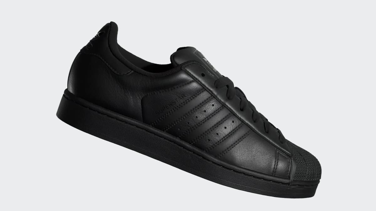 adidas Women's Superstar II Shoes - Core Black / Core Black / Core Black