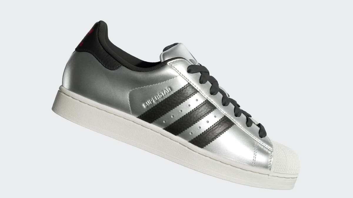 adidas Men's Superstar II Shoes - Silver Metallic / Core Black / Silver Metallic