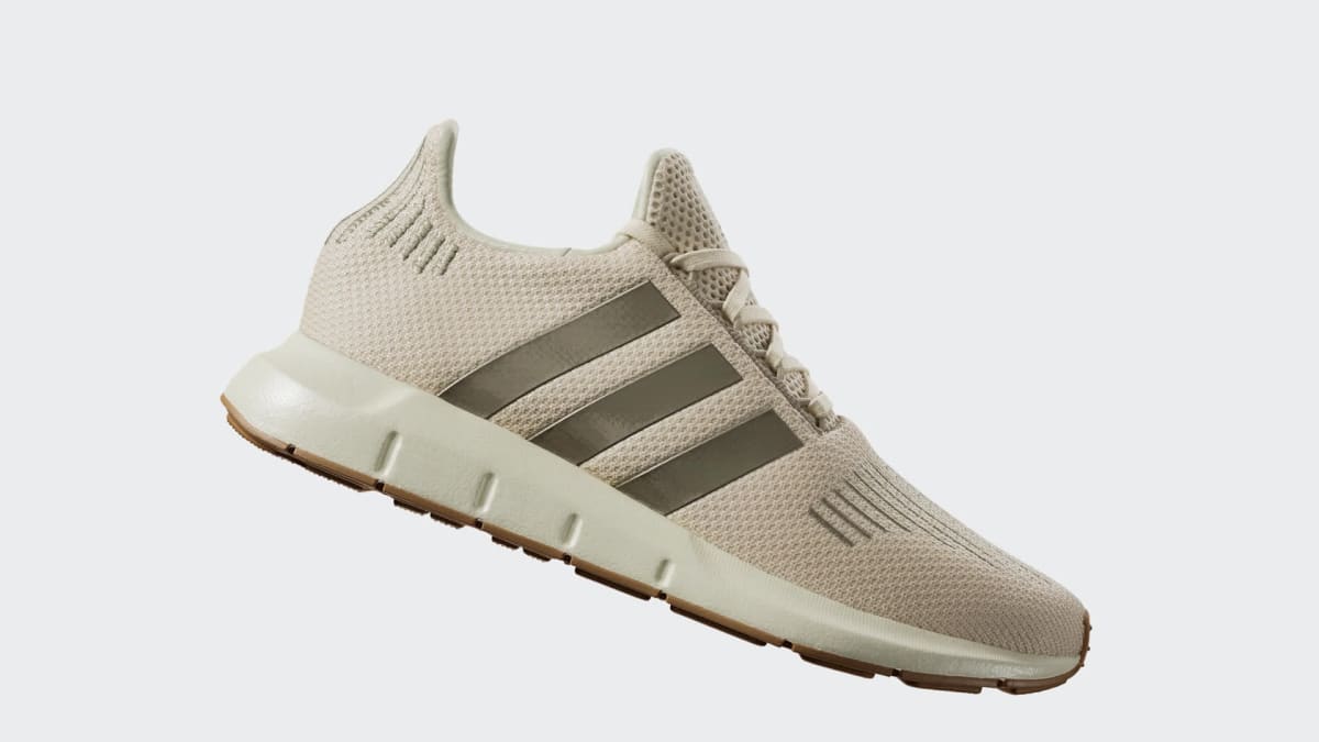 adidas Women's Swift Run 1.0 Shoes - Wonder White / Cyber Metallic / Off White