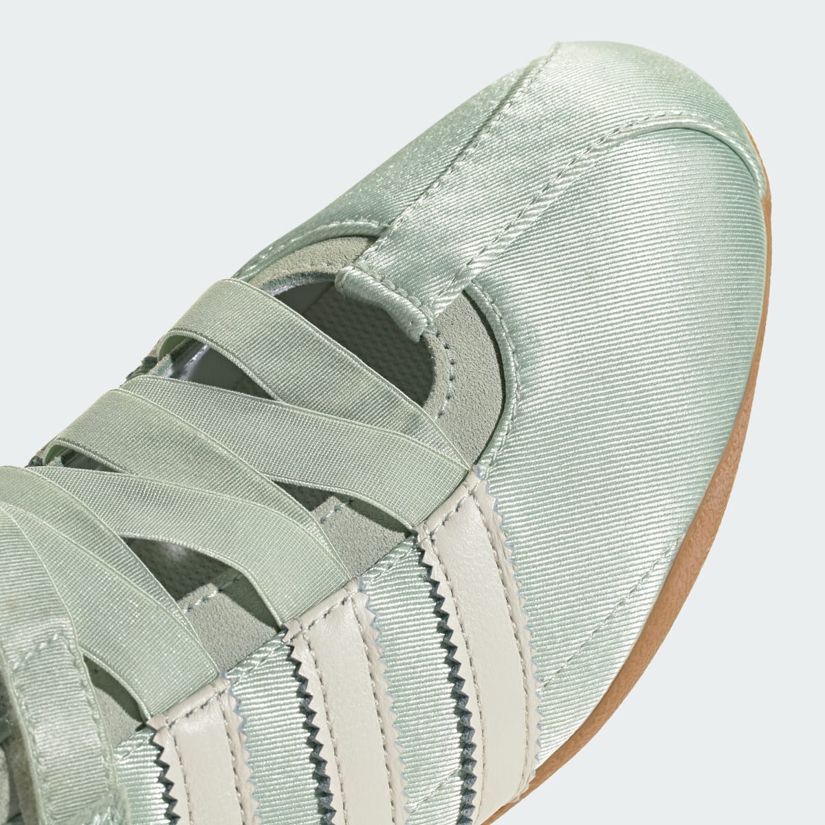 adidas Women's Tokyo MJ Shoes - Linen Green / Off White / Silver Metallic