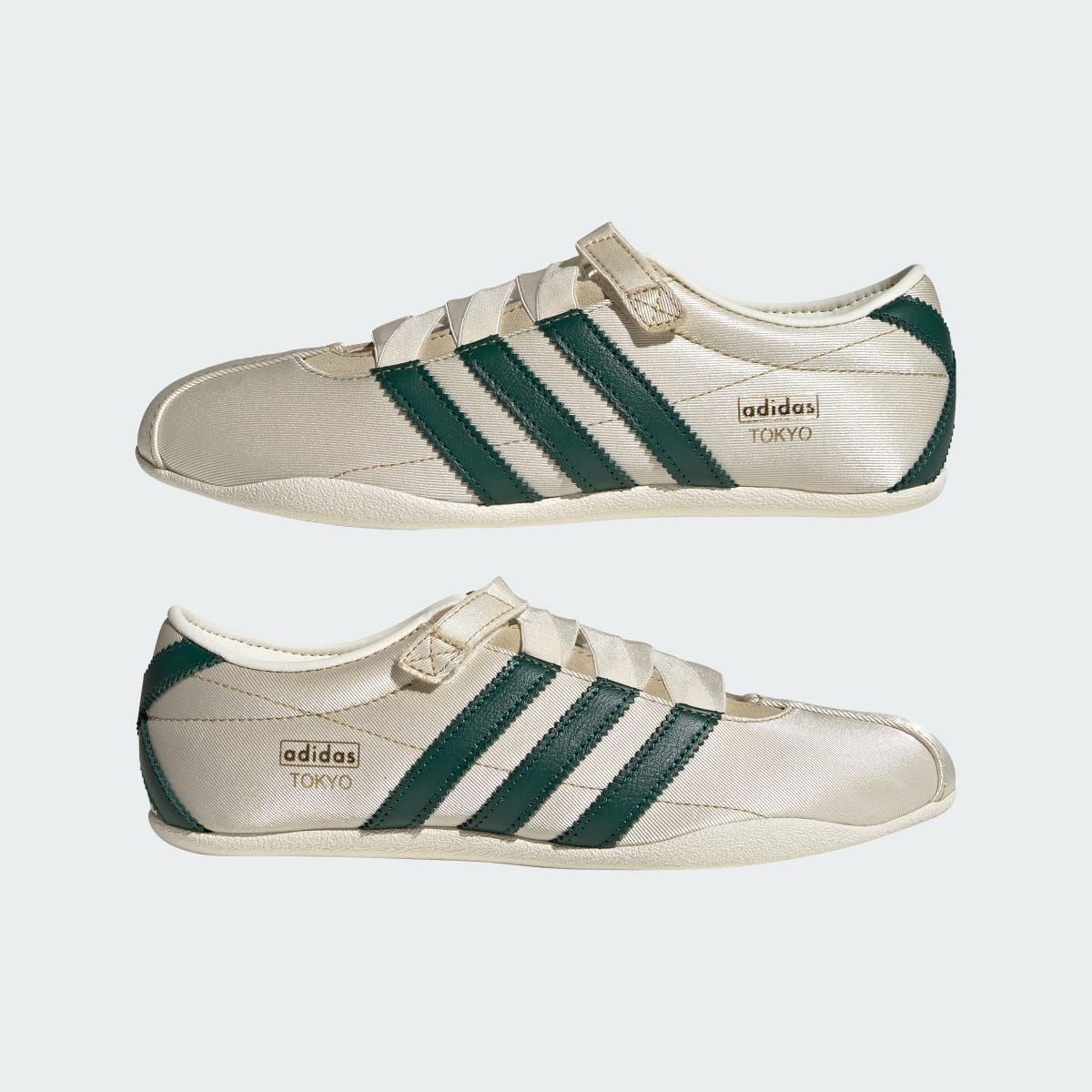 adidas Women's Tokyo MJ Shoes - Thermal Chrome / Collegiate Green / Gold Metallic