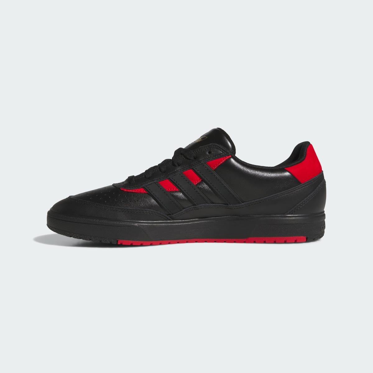 adidas Women's Tyshawn II Shoes - Core Black / Core Black / Better Scarlet