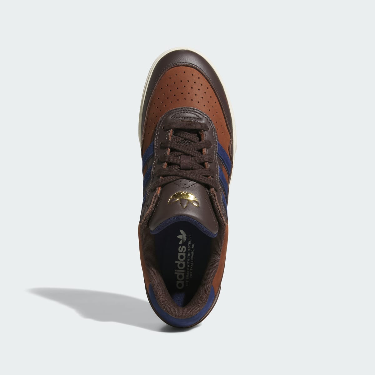 adidas Women's Tyshawn II Shoes - Aurora Coffee / Dark Blue / Preloved Brown