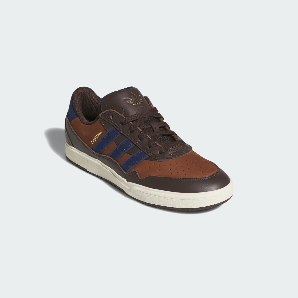 adidas Women's Tyshawn II Shoes - Aurora Coffee / Dark Blue / Preloved Brown