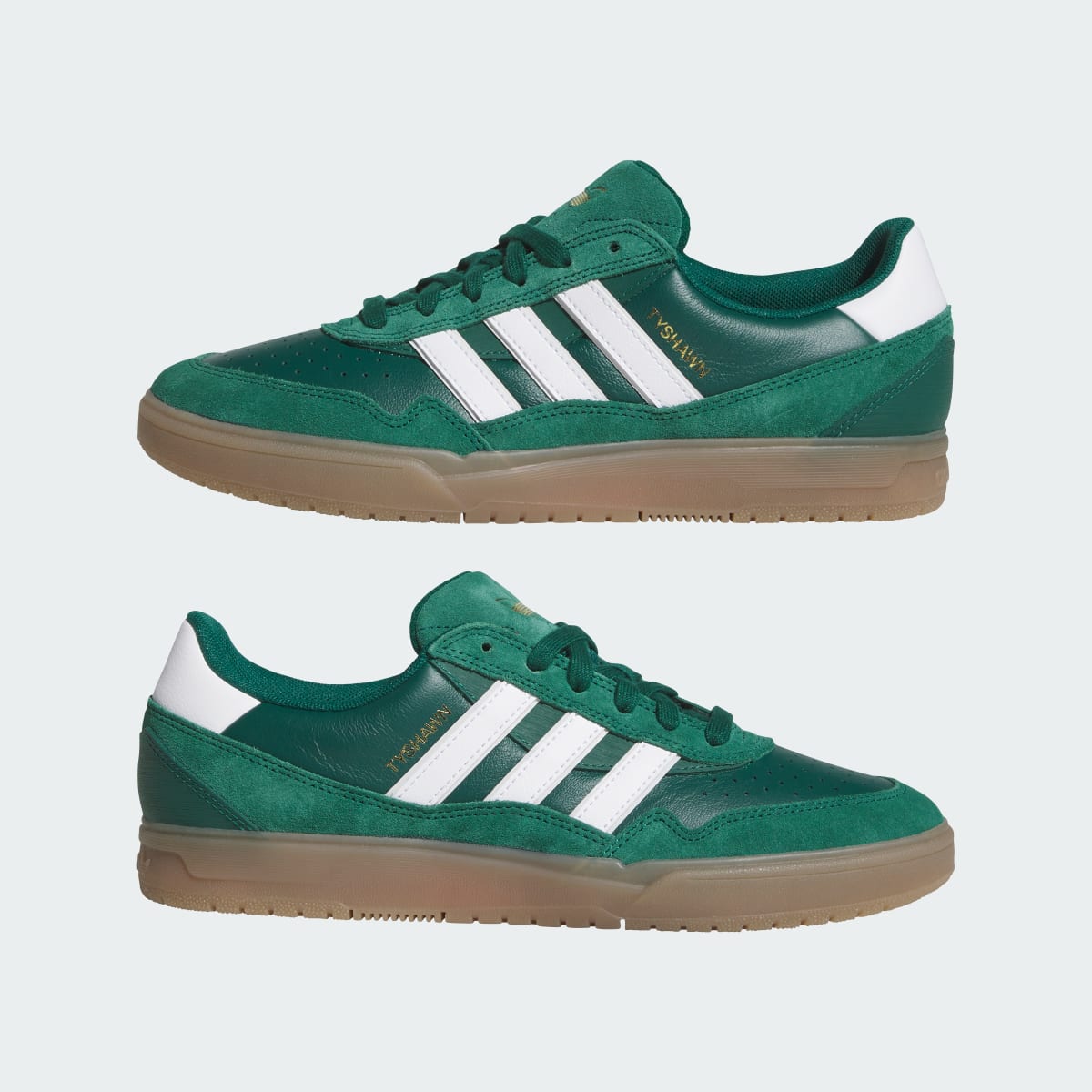 adidas Women's Tyshawn II Shoes - Collegiate Green / Cloud White / Gum