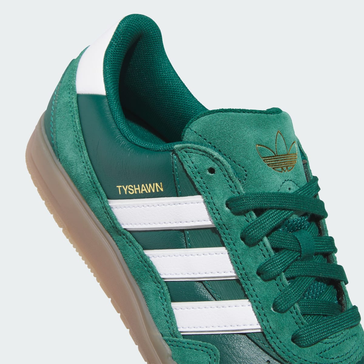 adidas Women's Tyshawn II Shoes - Collegiate Green / Cloud White / Gum
