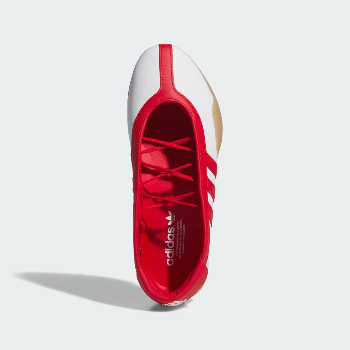 adidas Women's Taekwondo Mei Shoes - Cloud White / Better Scarlet / Gum