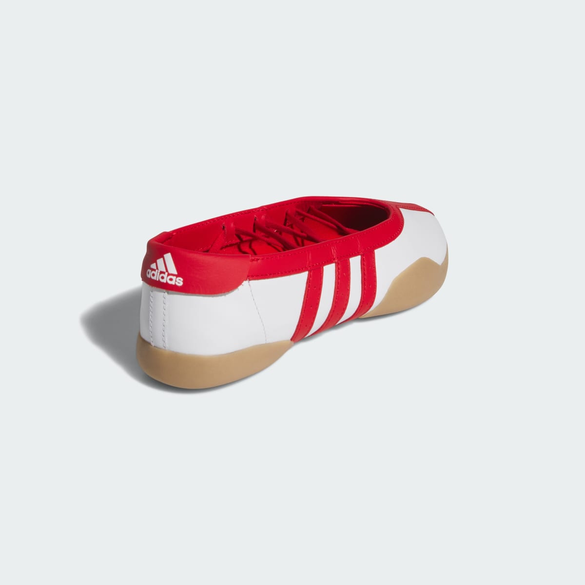 adidas Women's Taekwondo Mei Shoes - Cloud White / Better Scarlet / Gum