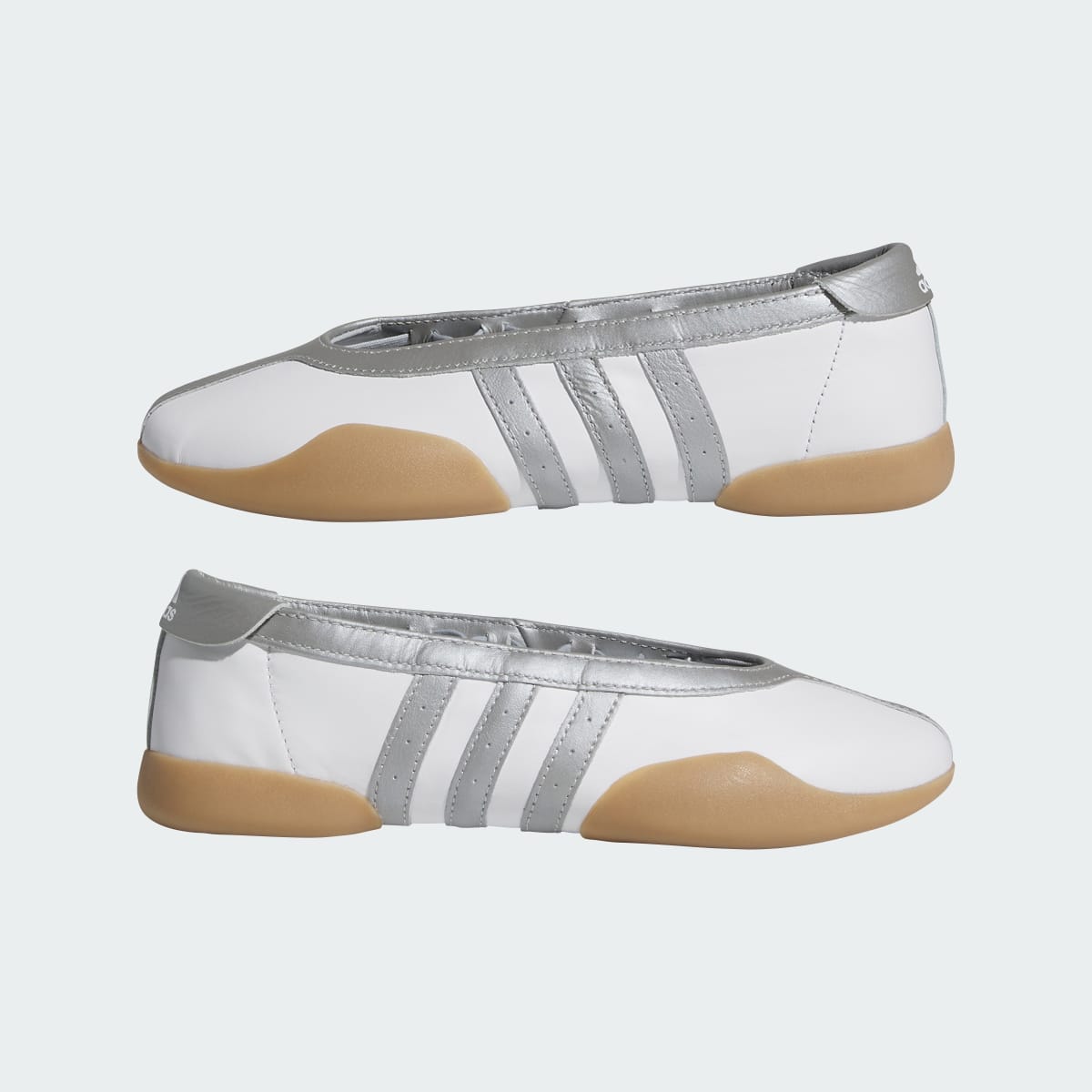 adidas Women's Taekwondo Mei Shoes - Cloud White / Silver Metallic / Gum