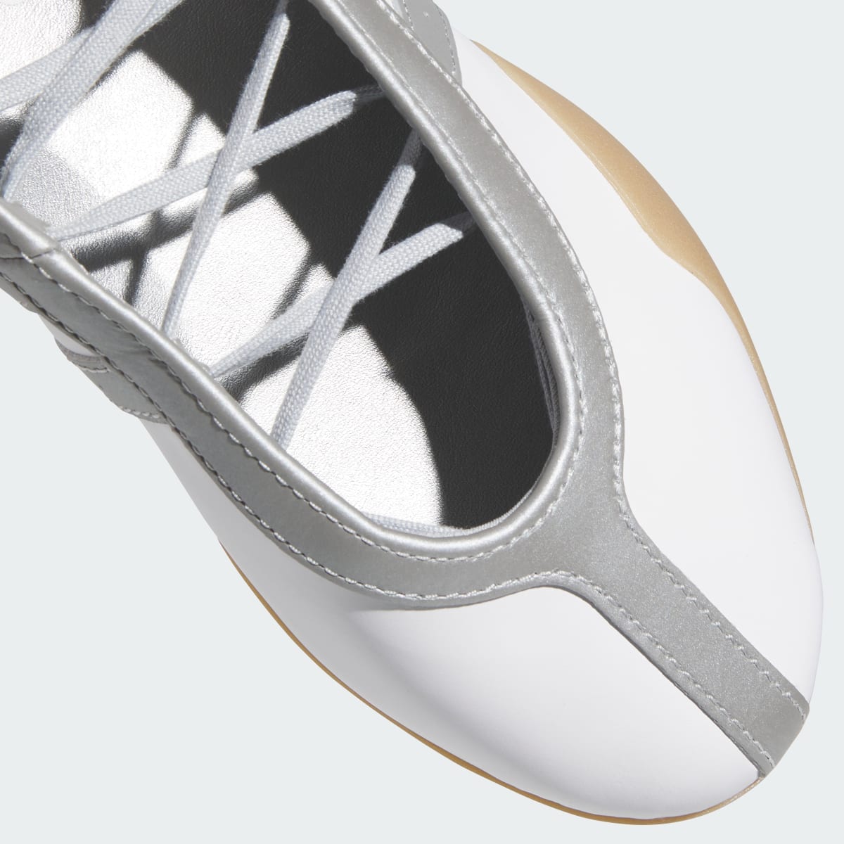 adidas Women's Taekwondo Mei Shoes - Cloud White / Silver Metallic / Gum
