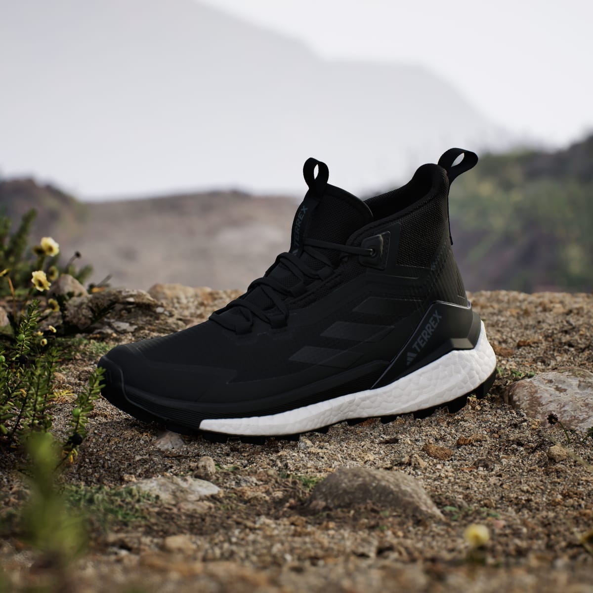 adidas Women's Terrex Free Hiker 2.0 Gore-Tex Hiking Shoes - Core Black / Core Black / Cloud White