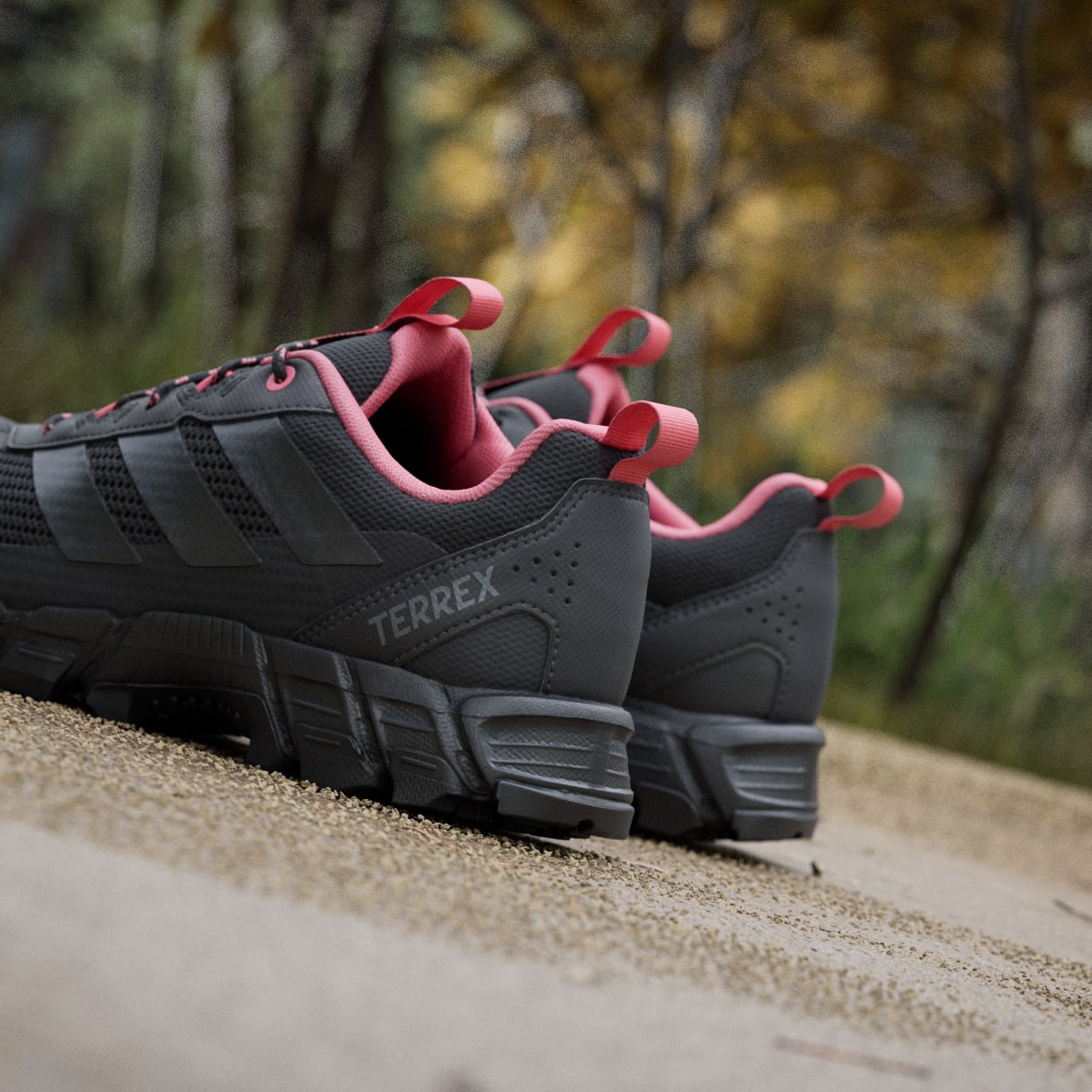adidas Women's Terrex Rockadia Hiking Shoe - Core Black / Iron Metallic / Pure Turbo