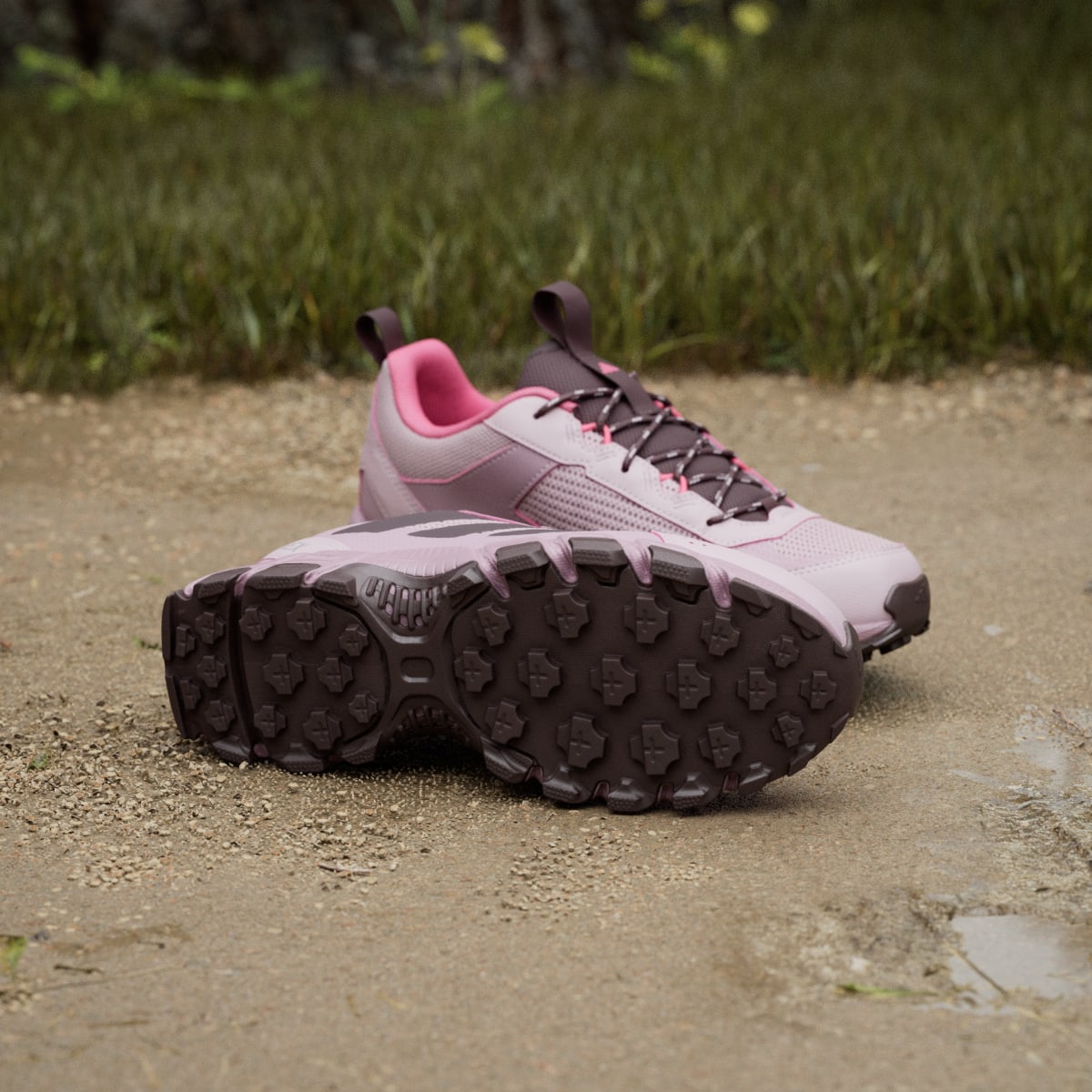 adidas Women's Terrex Rockadia Hiking Shoe - Dual Lilac / Magic Mauve / Pure Turbo