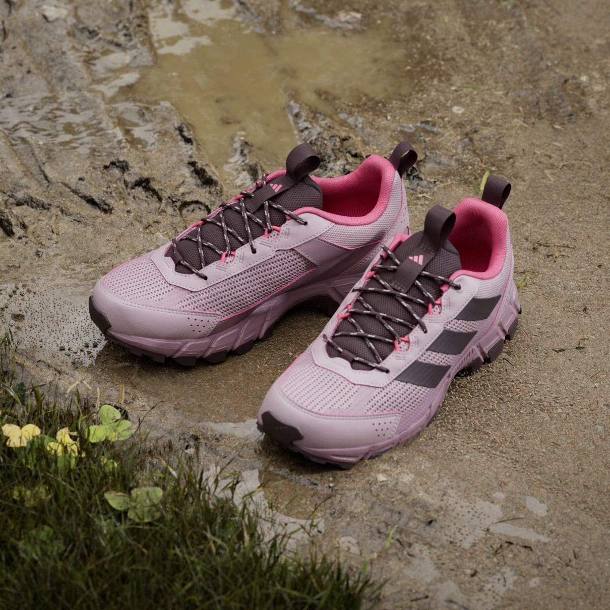 adidas Women's Terrex Rockadia Hiking Shoe - Dual Lilac / Magic Mauve / Pure Turbo