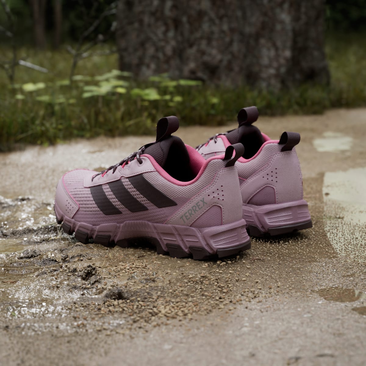 adidas Women's Terrex Rockadia Hiking Shoe - Dual Lilac / Magic Mauve / Pure Turbo