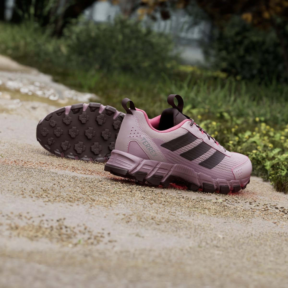 adidas Women's Terrex Rockadia Hiking Shoe - Dual Lilac / Magic Mauve / Pure Turbo
