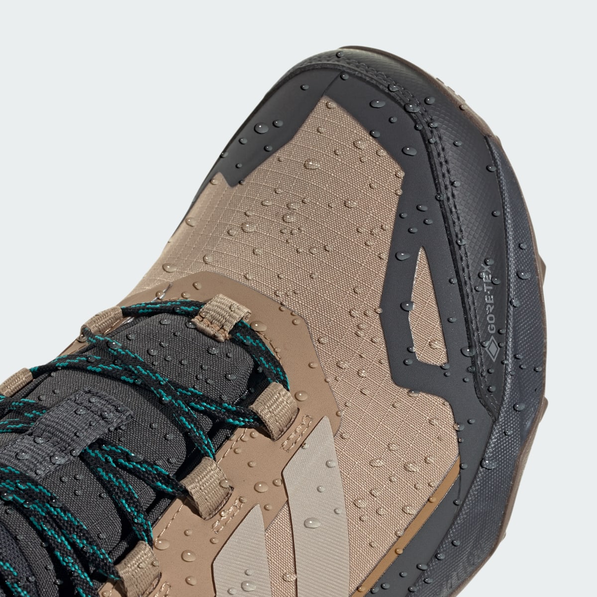 adidas Men's Terrex Skychaser AX5 Mid Gore-TEX Hiking Shoes - Cardboard / Blanch Cargo / Semi Impact Orange