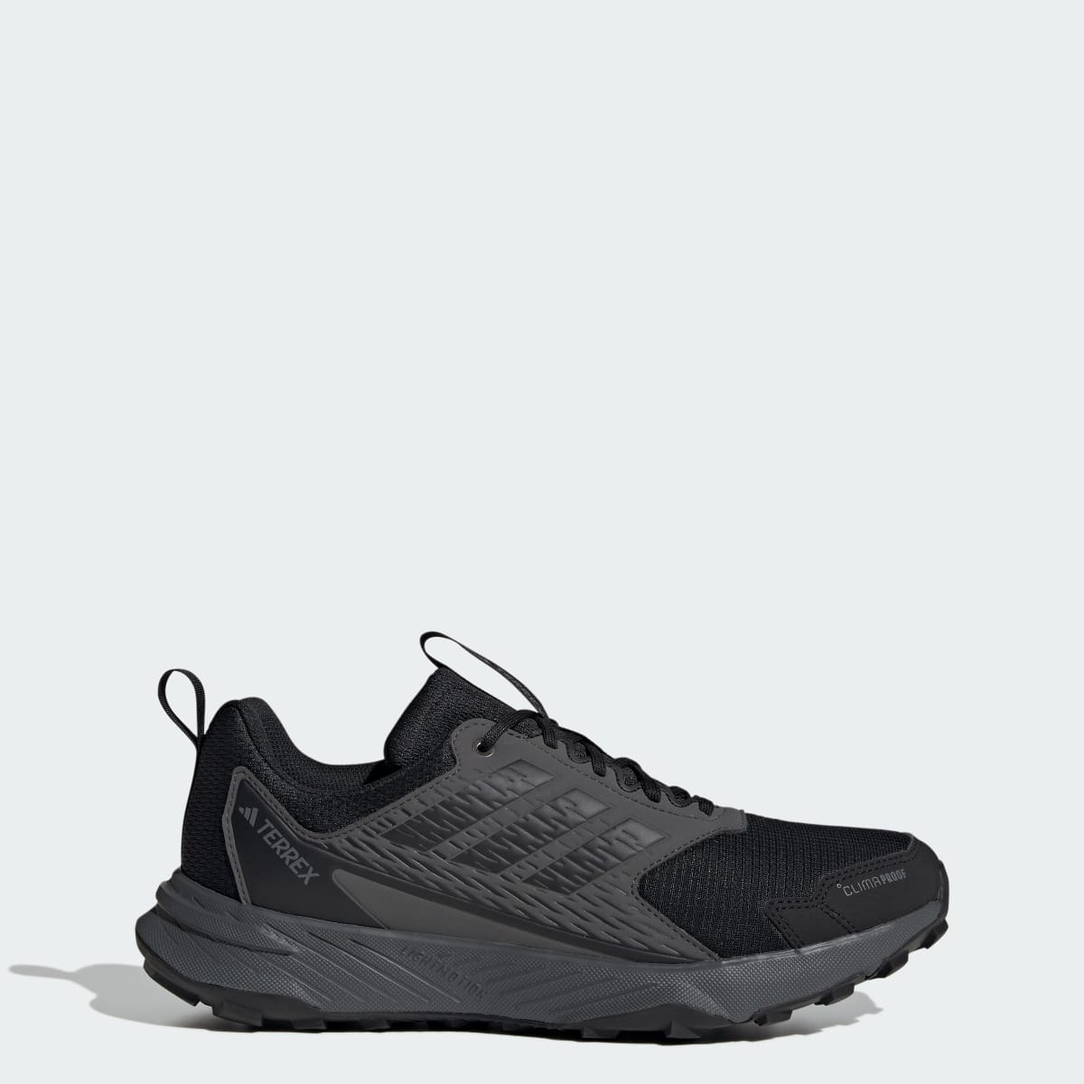 adidas Men's Terrex Tracefinder 2 Climaproof Trail Running Shoes - Core Black / Core Black / Grey Six