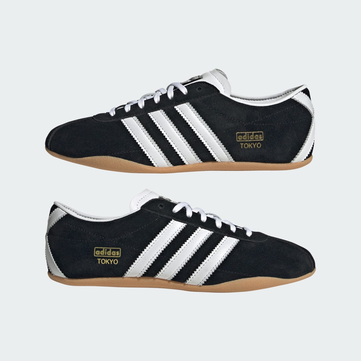 adidas Women's Tokyo Shoes - Core Black / Cloud White / Gum
