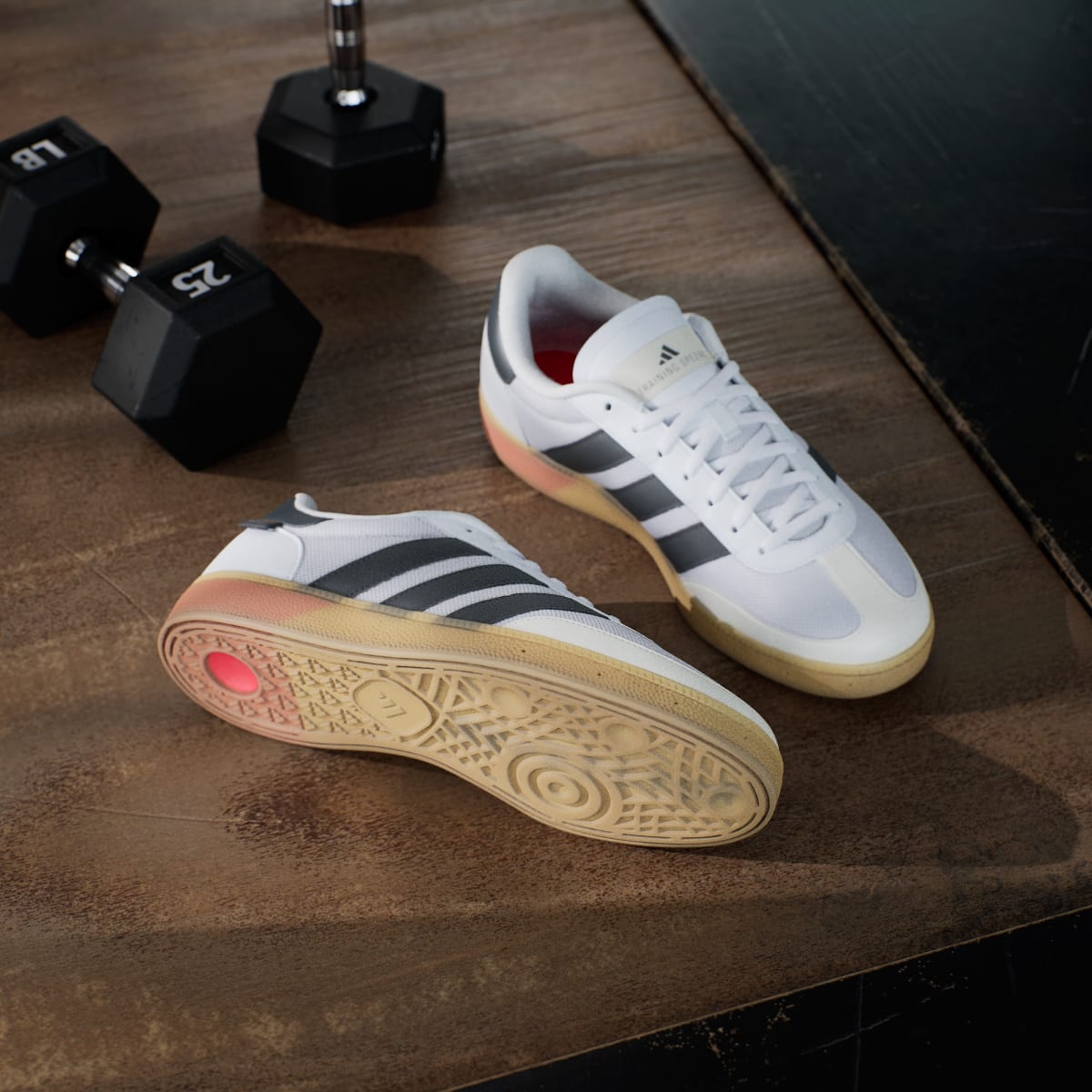 adidas Women's Training Spezial - Cloud White / Core Black / Lucid Red