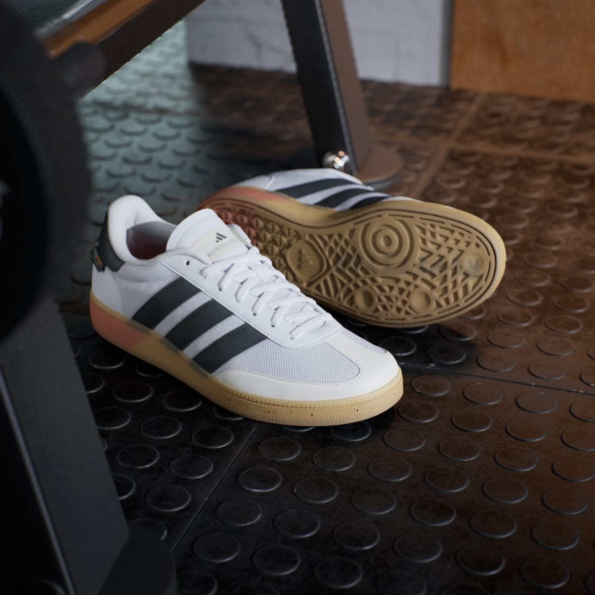 adidas Women's Training Spezial - Cloud White / Core Black / Lucid Red