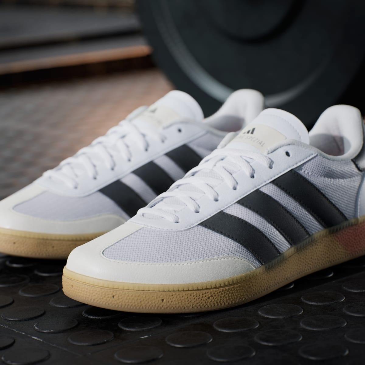 adidas Women's Training Spezial - Cloud White / Core Black / Lucid Red
