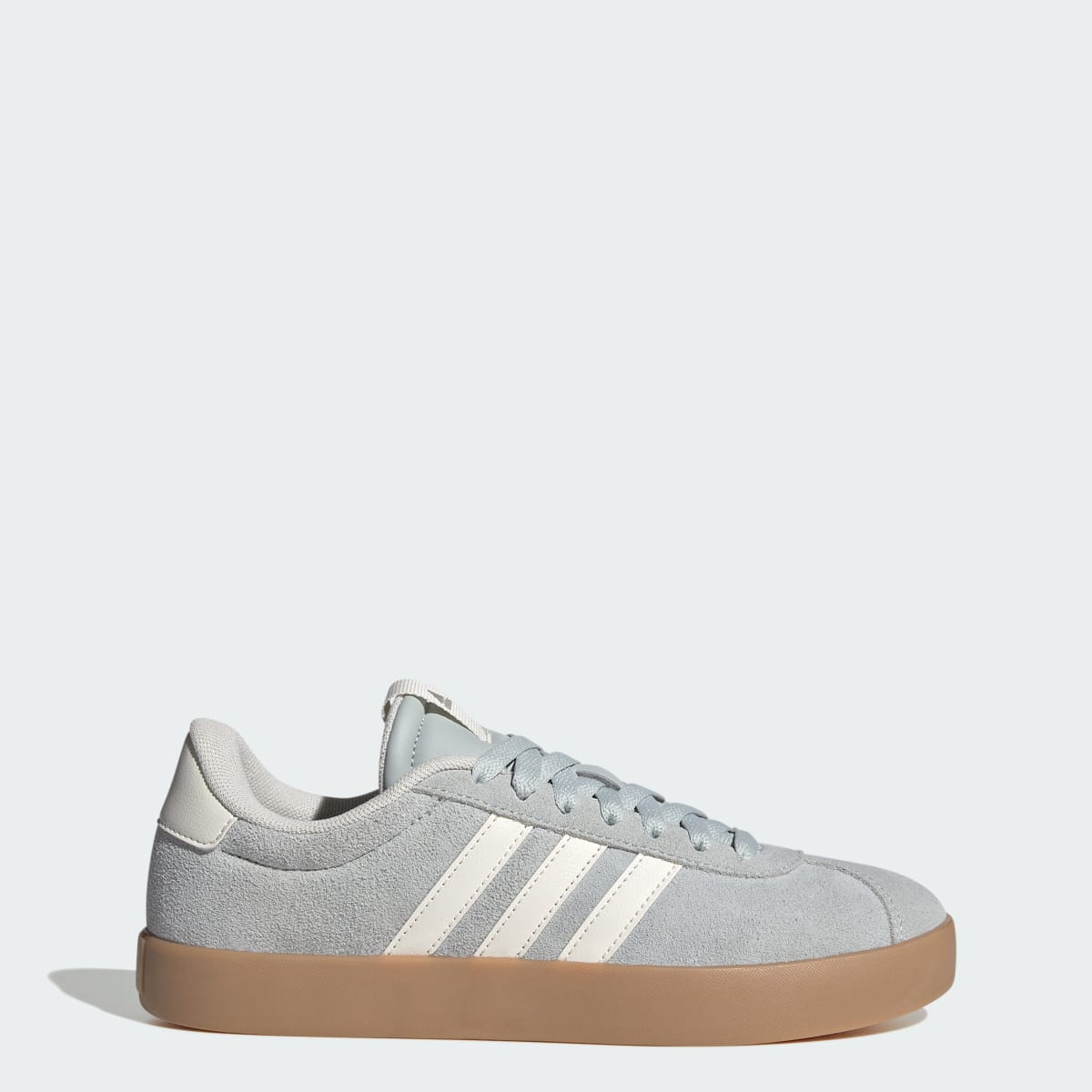 adidas Women's VL Court 3.0 Shoes - Wonder Silver / Off White / Gum