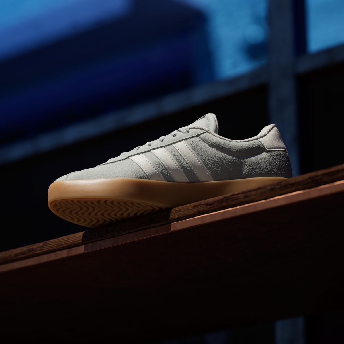 adidas Women's VL Court 3.0 Shoes - Wonder Silver / Off White / Gum