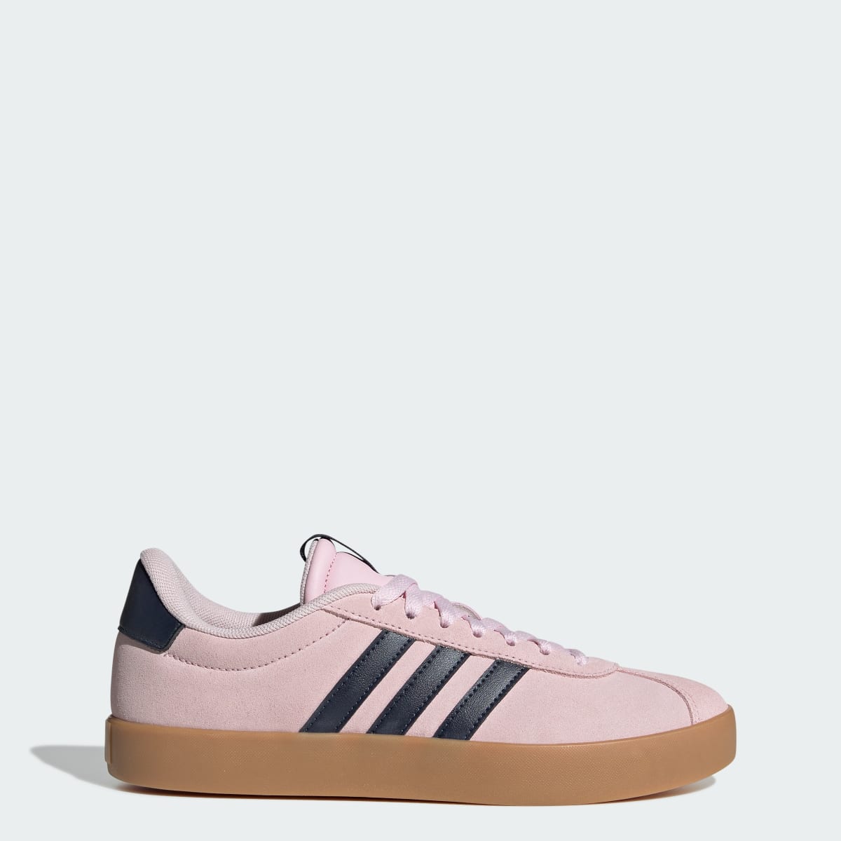 adidas Women's VL Court 3.0 Shoes - Clear Pink / Legend Ink / Gum