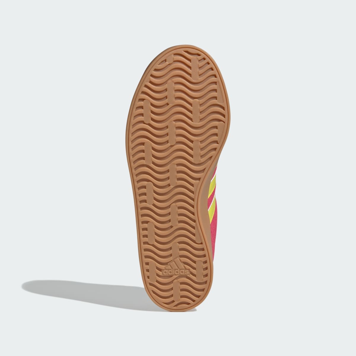 adidas Women's VL Court 3.0 Shoes - Lucid Pink / Pure Lemon / Gold Metallic