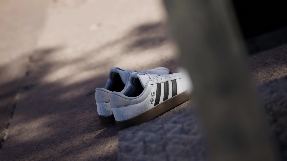 adidas Women's VL Court 3.0 Shoes - Cloud White / Core Black / Grey One