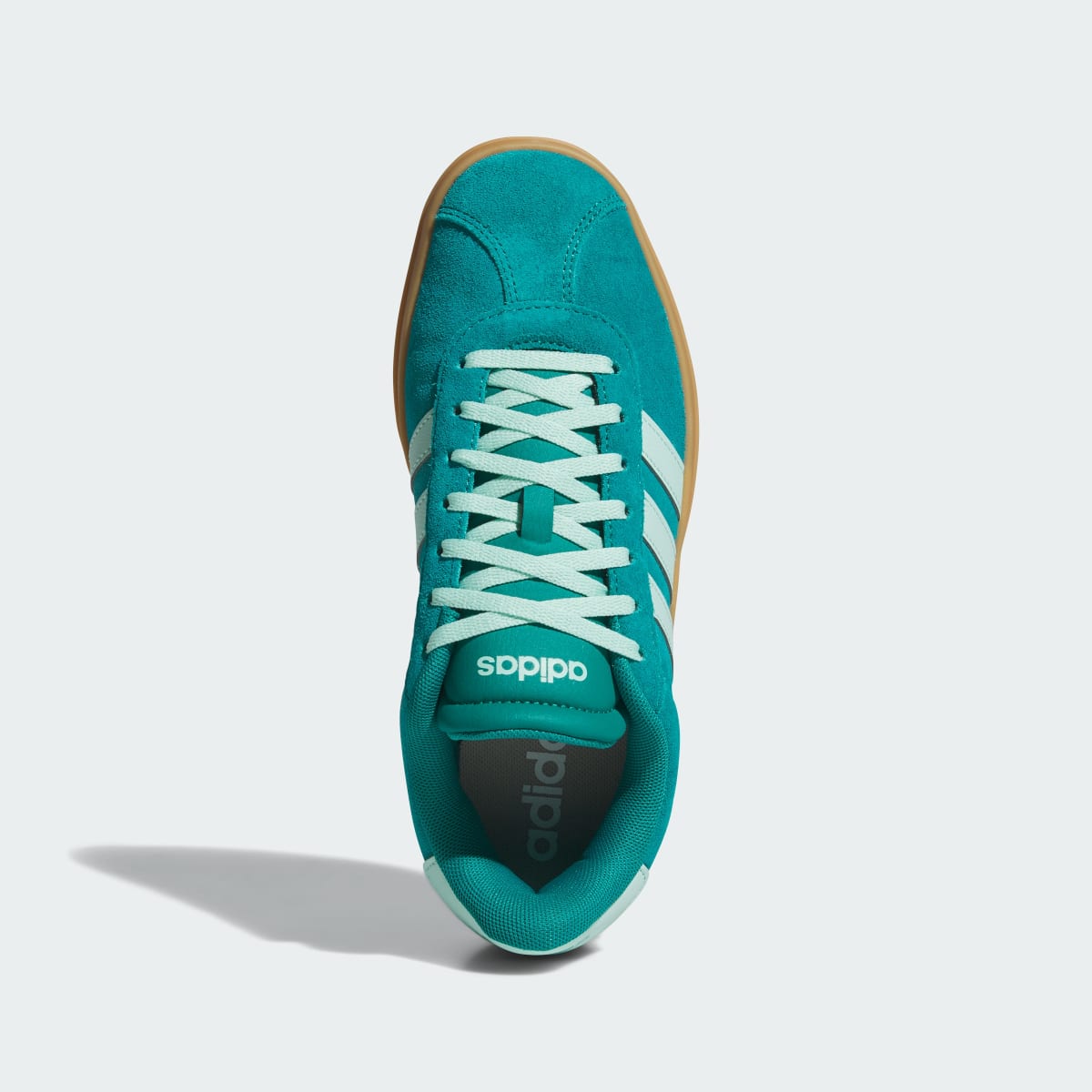 adidas Women's VL Court Bold Shoes - Equipment Green / Clear Mint / Gold Metallic