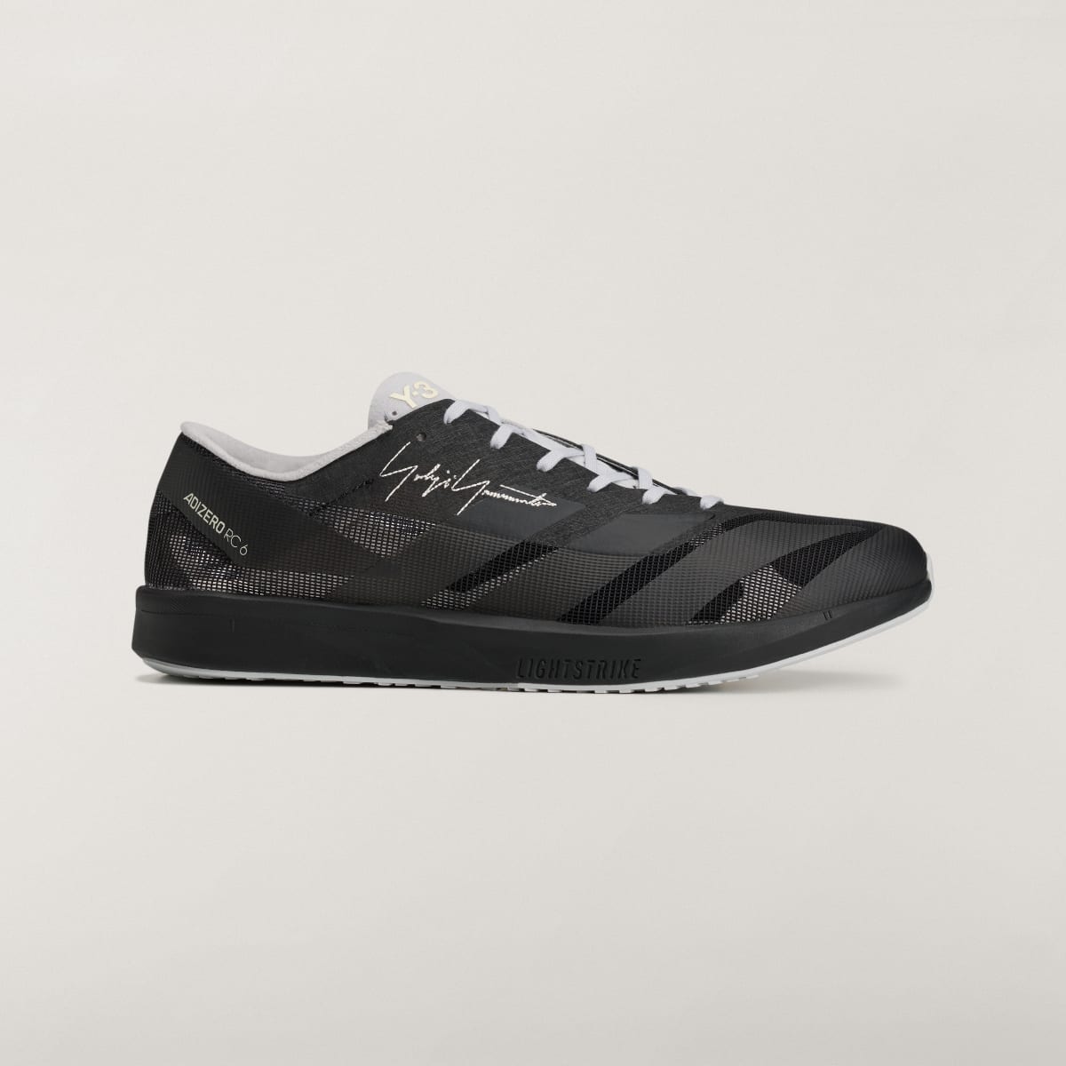 adidas Women's Y-3 Adizero RC6 Sneakers - Black / Black / Light Solid Grey