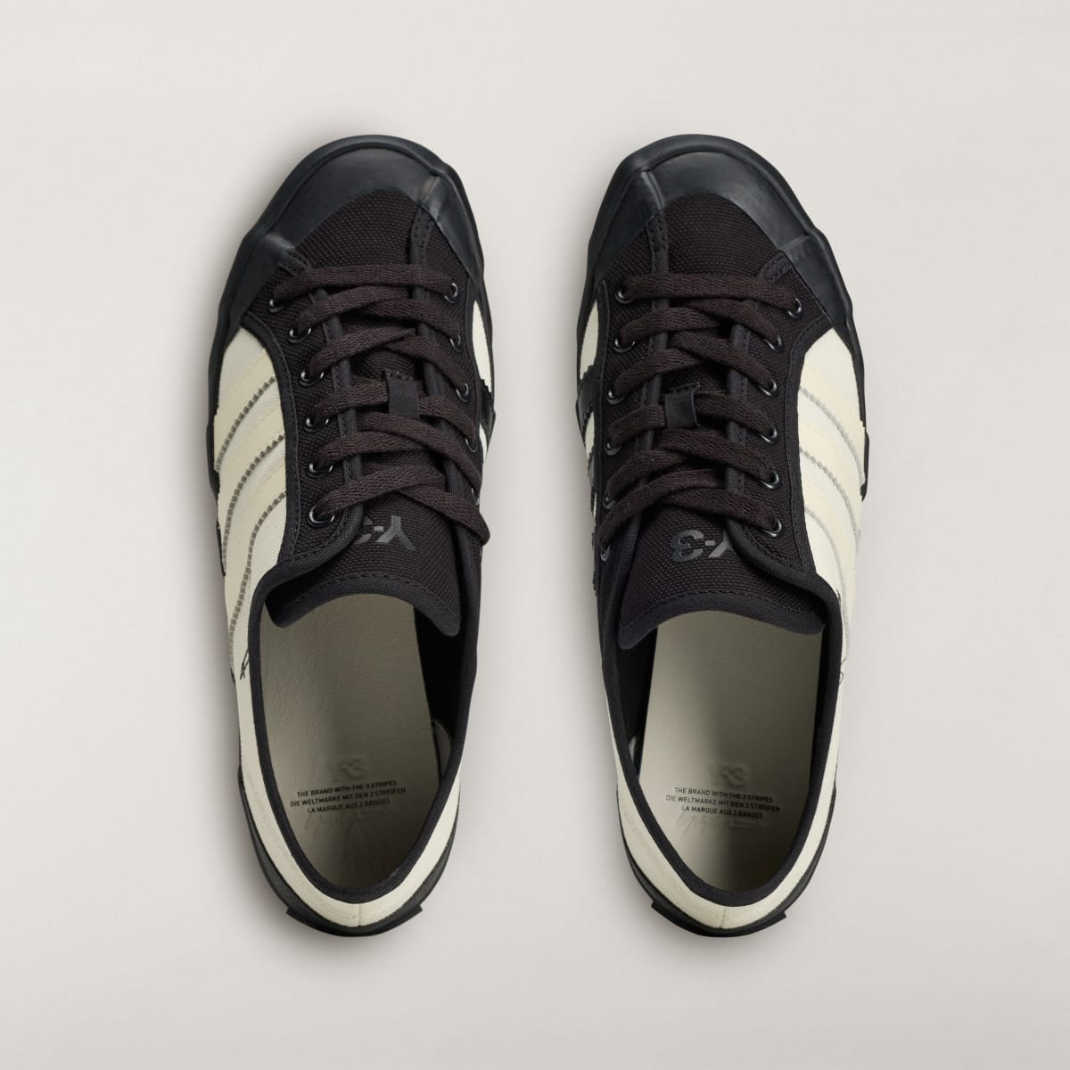 adidas Women's Y-3 Nisi LO - Off White / Off White / Black