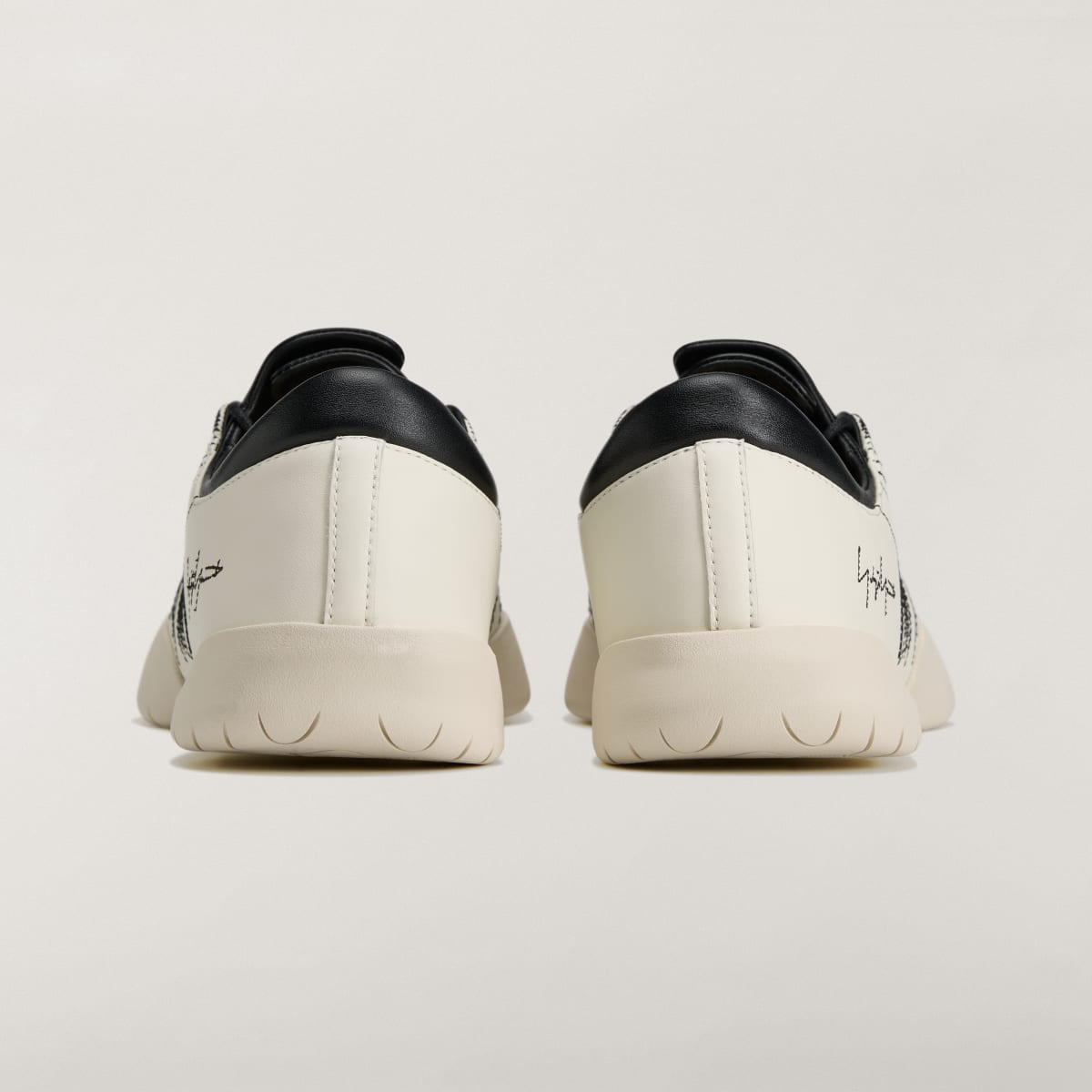 adidas Men's Y-3 Regu Trainers - Off White / Black / Alumina