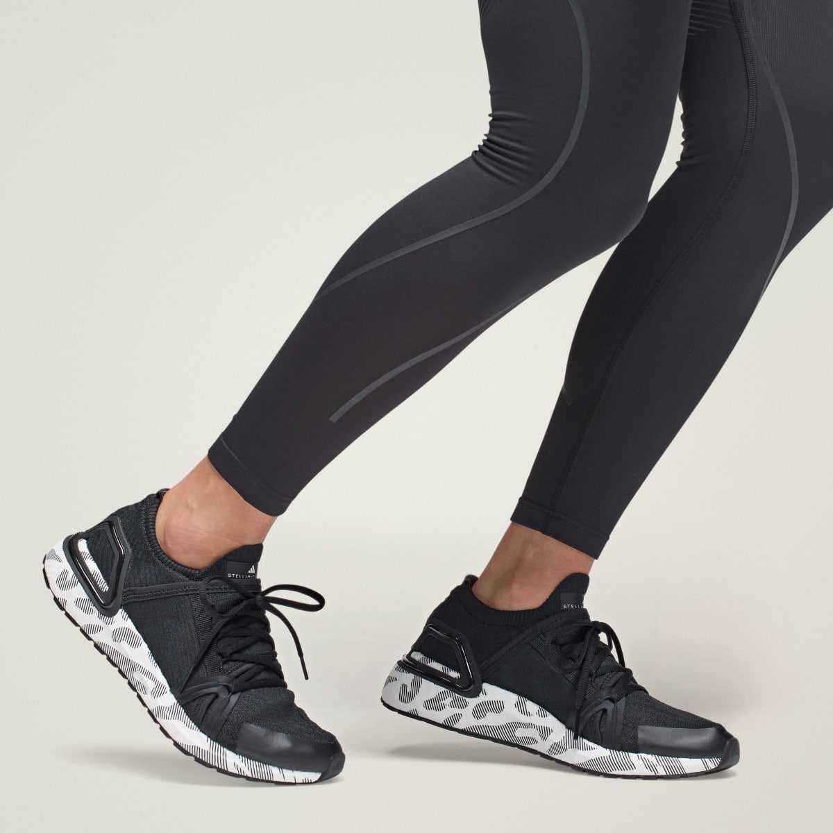 adidas Women's by Stella McCartney Ultraboost DNA Shoes - Core Black / Core Black / Core Black