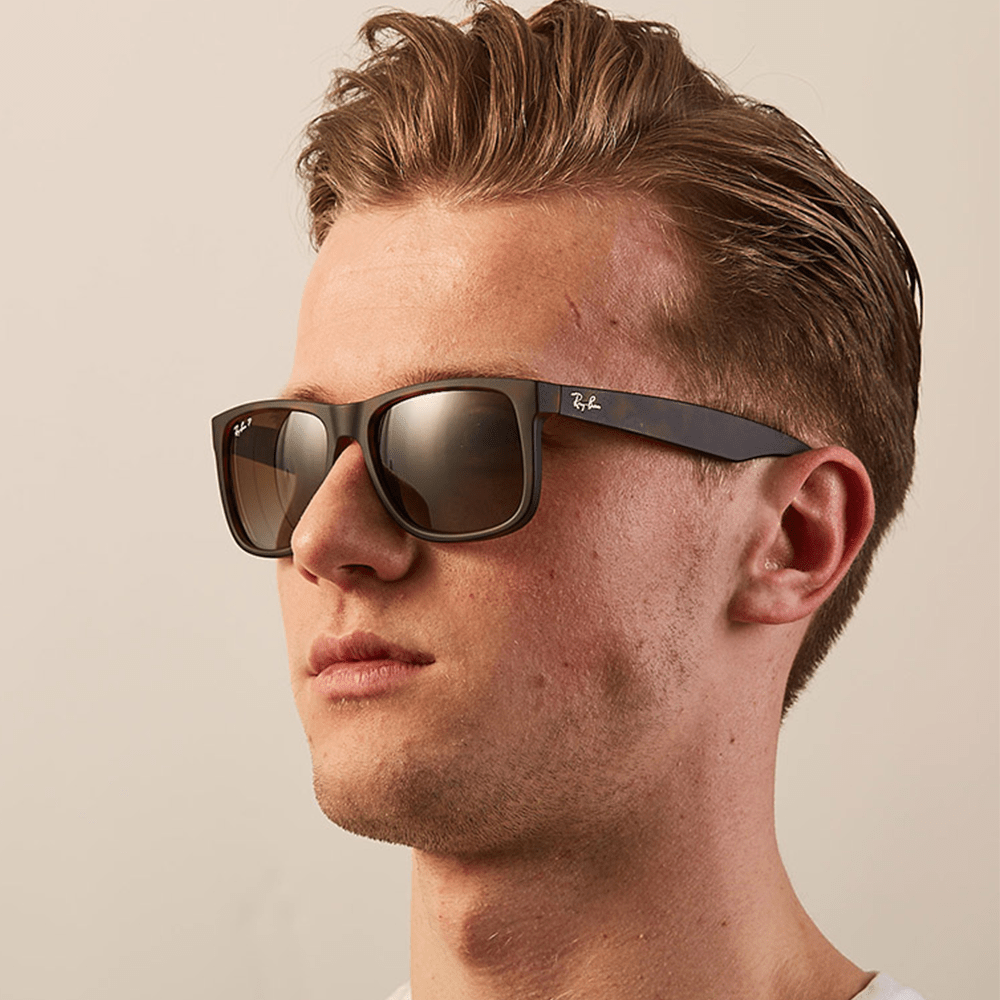 Ray-Ban RB4165 Justin 865/87 Polarized Shades