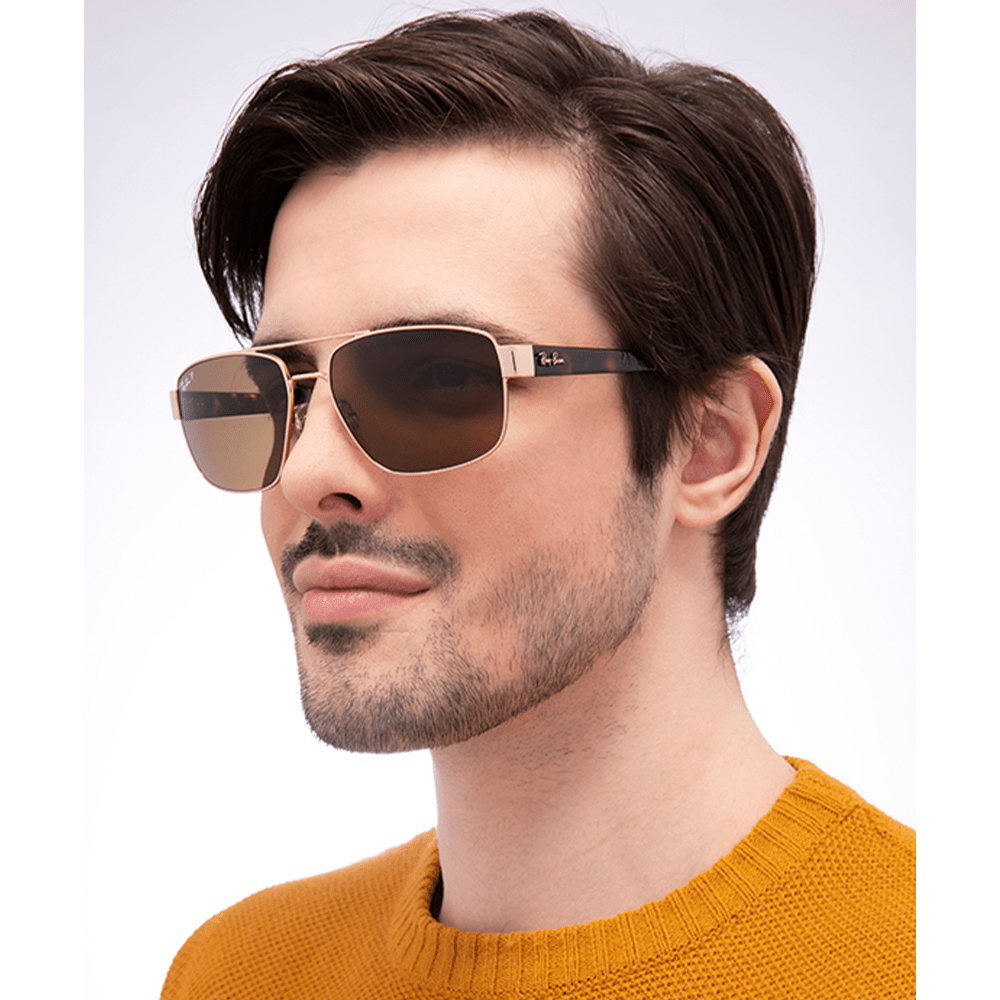 Ray-Ban RB3663 001/57 Polarized Shades