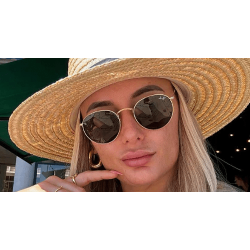 Ray-Ban RB3447 Round Metal 001 50 Shades